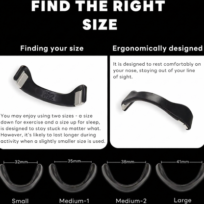 Magnetic Nasal Dilator Strips - Better Breathing for Sleep & Sport